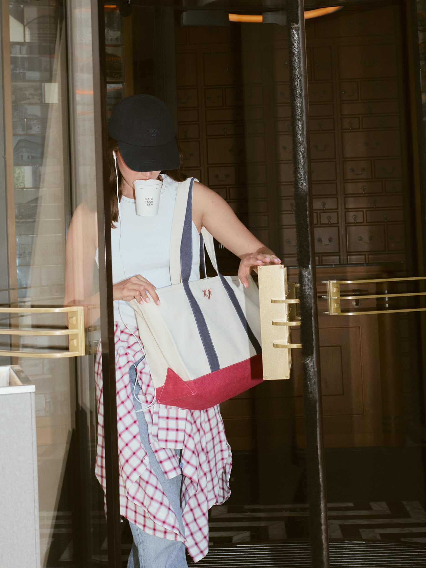 Stefa Navy + Red
